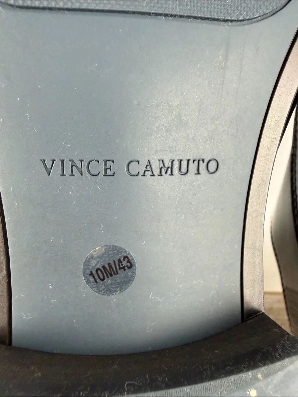 Vince Camuto patent leather oxford dress shoes polished mirror finish size 10M